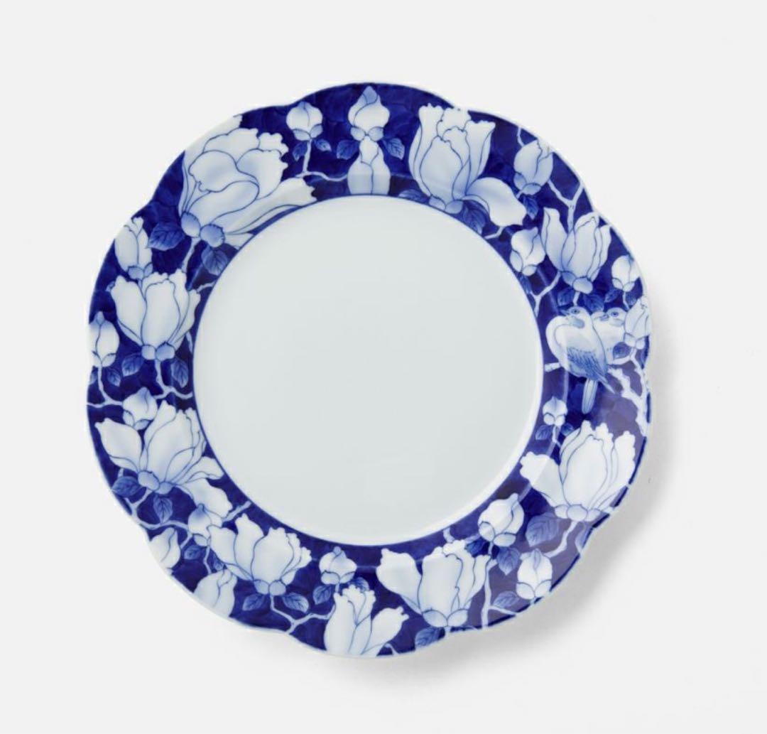 akikoさま専用3 深川製磁 花鳥外濃 ミート皿