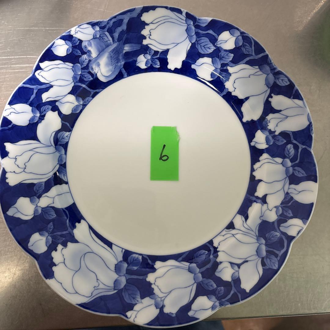 akikoさま専用3 深川製磁 花鳥外濃 ミート皿