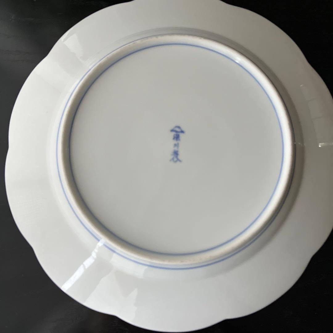 akikoさま専用3 深川製磁 花鳥外濃 ミート皿