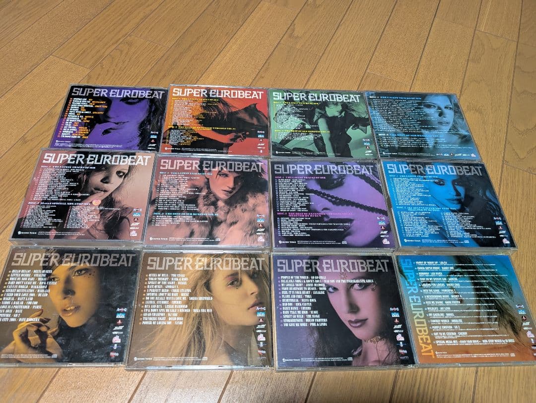 CD『スーパーユーロビート』12枚セット！！