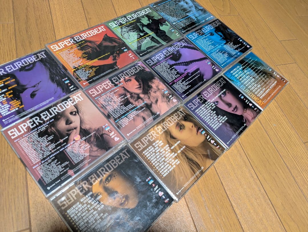 CD『スーパーユーロビート』12枚セット！！