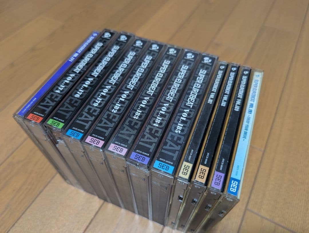 CD『スーパーユーロビート』12枚セット！！