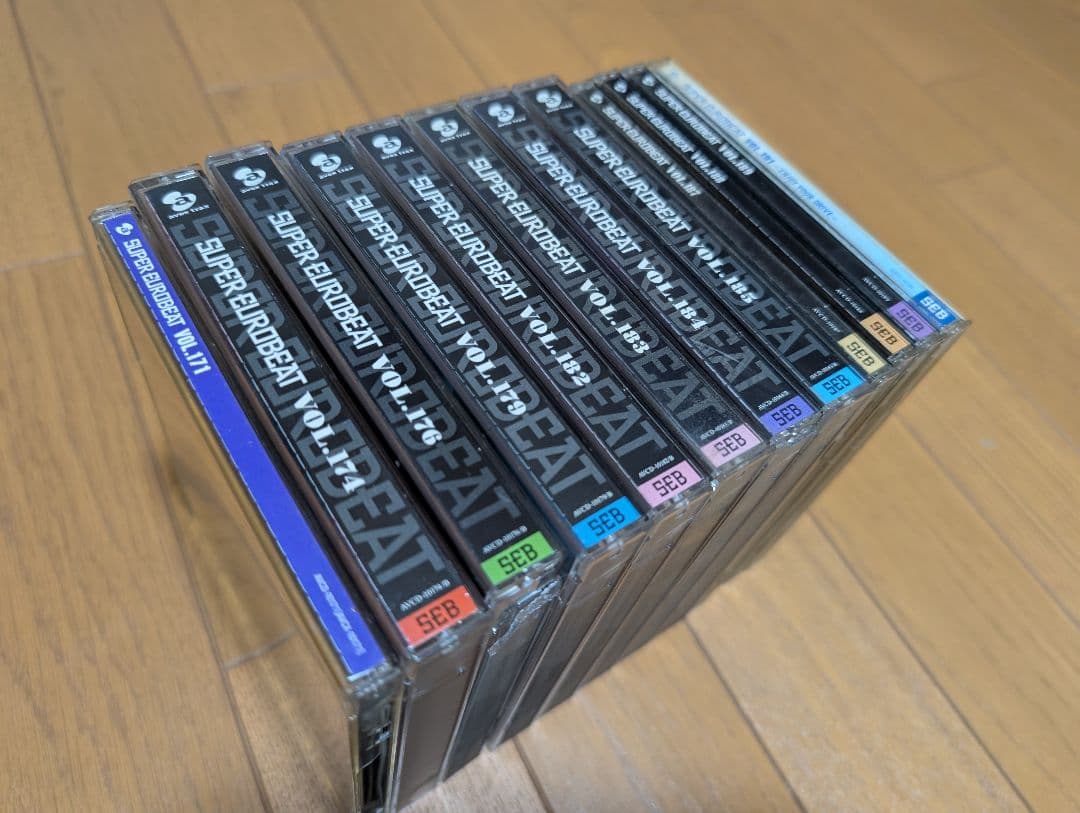 CD『スーパーユーロビート』12枚セット！！