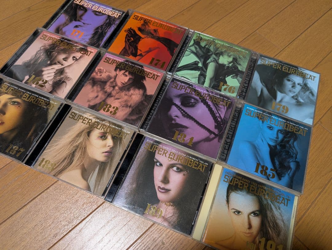 CD『スーパーユーロビート』12枚セット！！