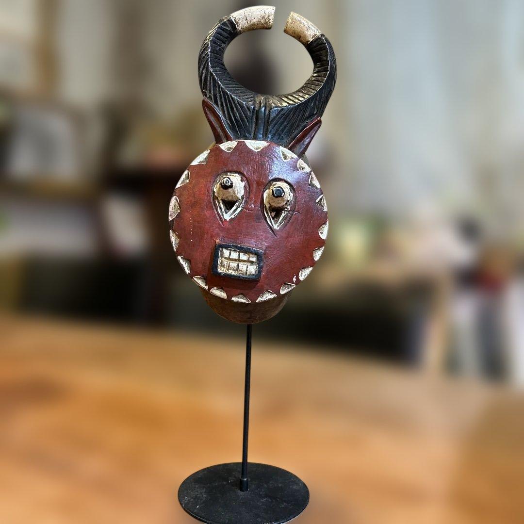 アフリカ　バウレ族プレプレパスポートマスク