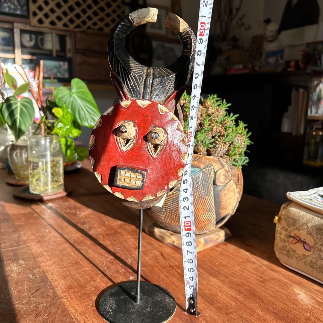 アフリカ　バウレ族プレプレパスポートマスク