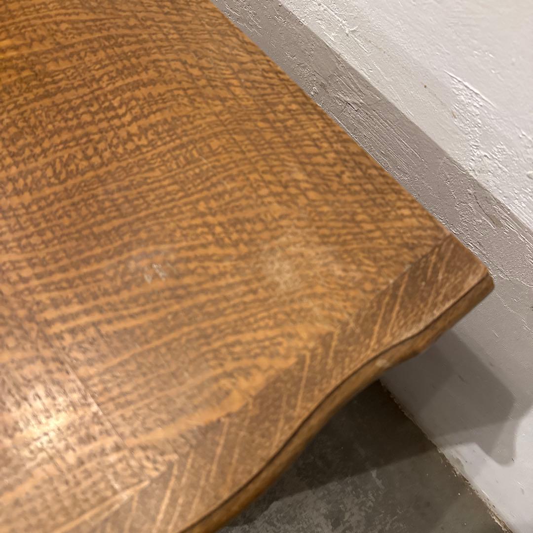 年末年始saleヴィンテージ　木製サイドテーブル　扉収納付き　1