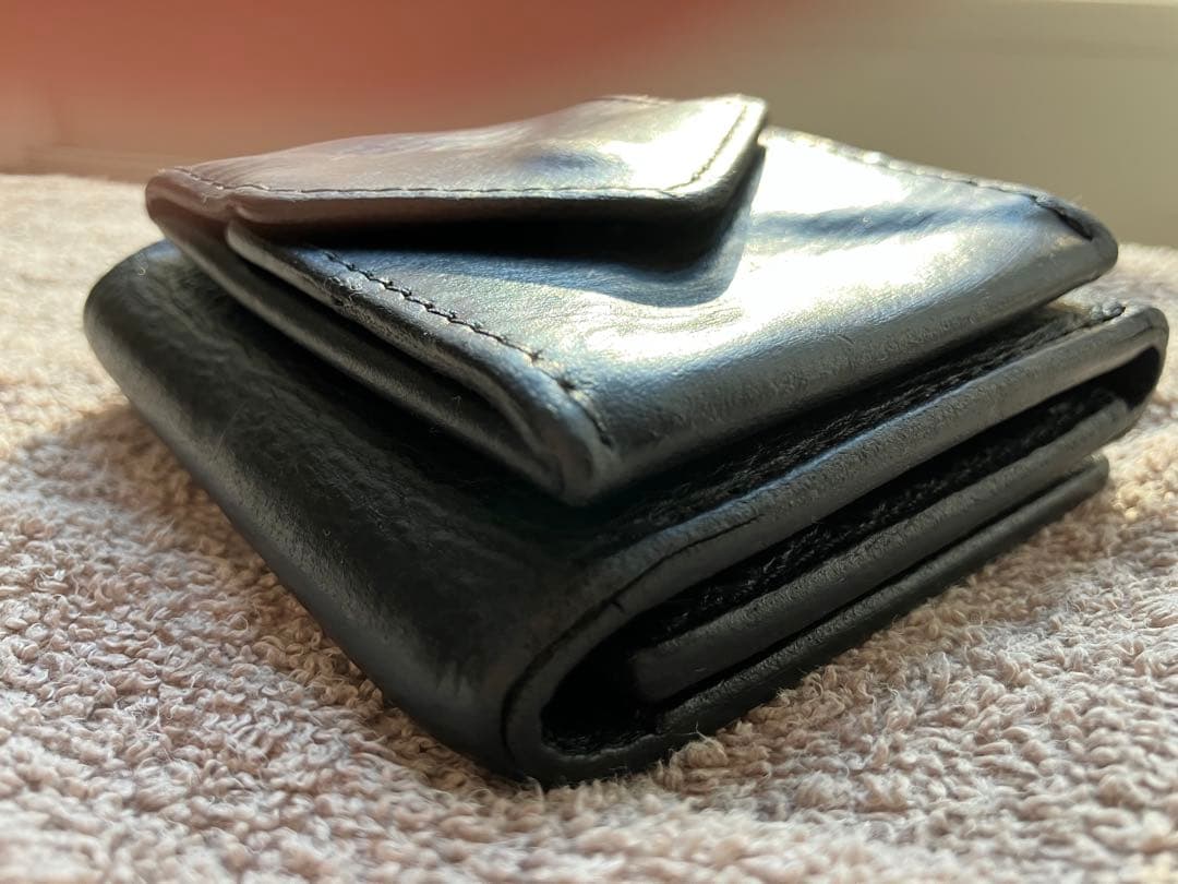 エンダースキーマ　三つ折り財布　ブラックHender scheme