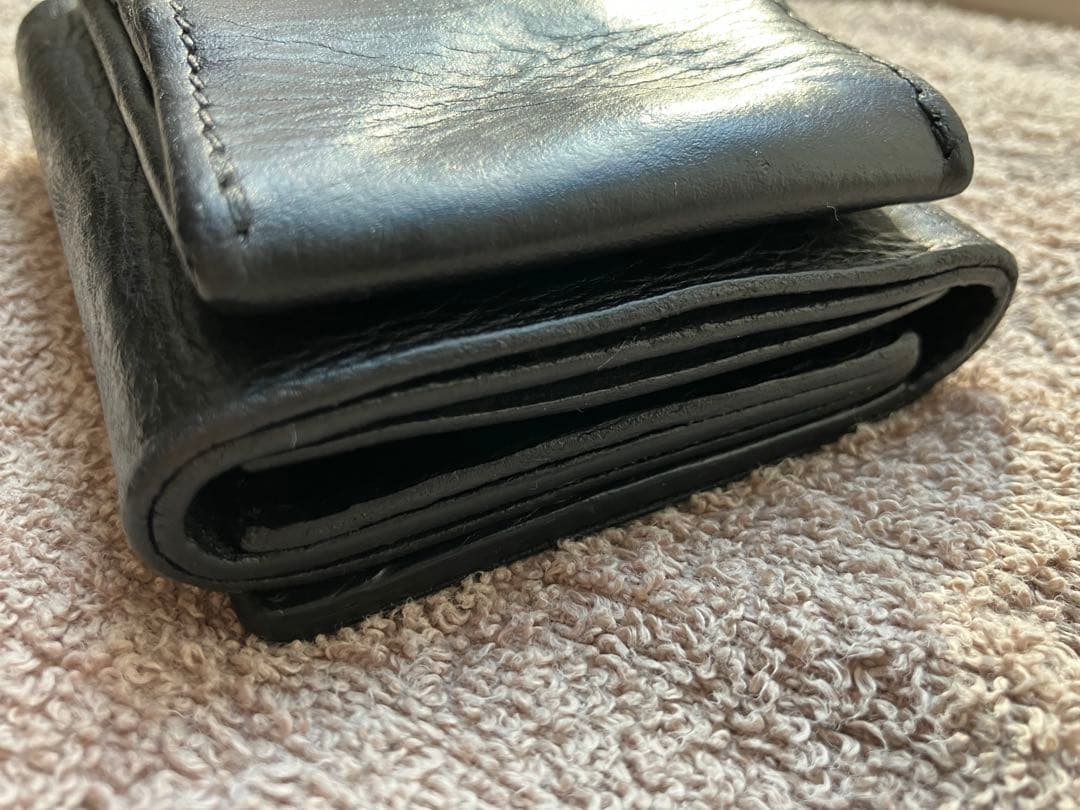 エンダースキーマ　三つ折り財布　ブラックHender scheme