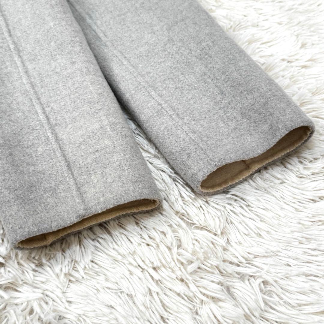 ESTNATION エストネーション ウールコート リバーシブル フード付 36