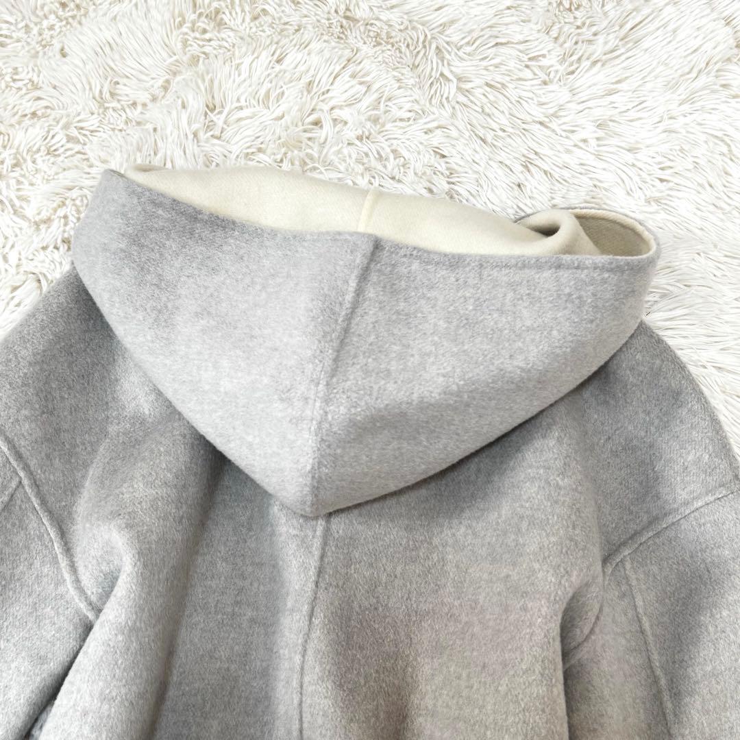 ESTNATION エストネーション ウールコート リバーシブル フード付 36