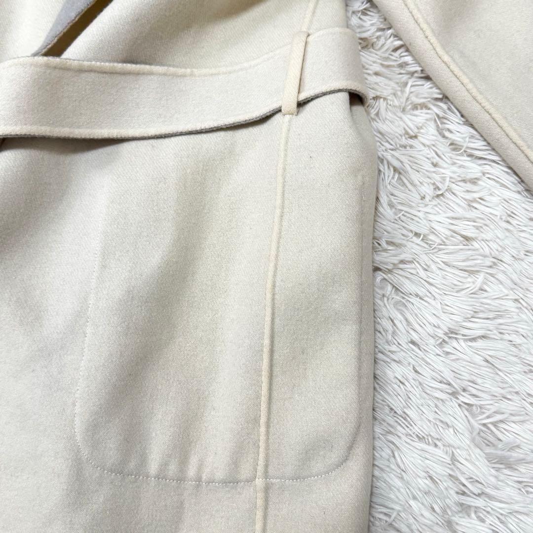 ESTNATION エストネーション ウールコート リバーシブル フード付 36