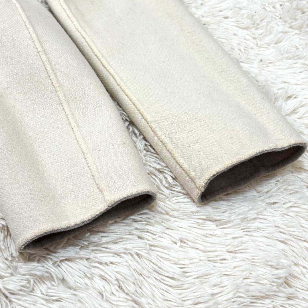 ESTNATION エストネーション ウールコート リバーシブル フード付 36