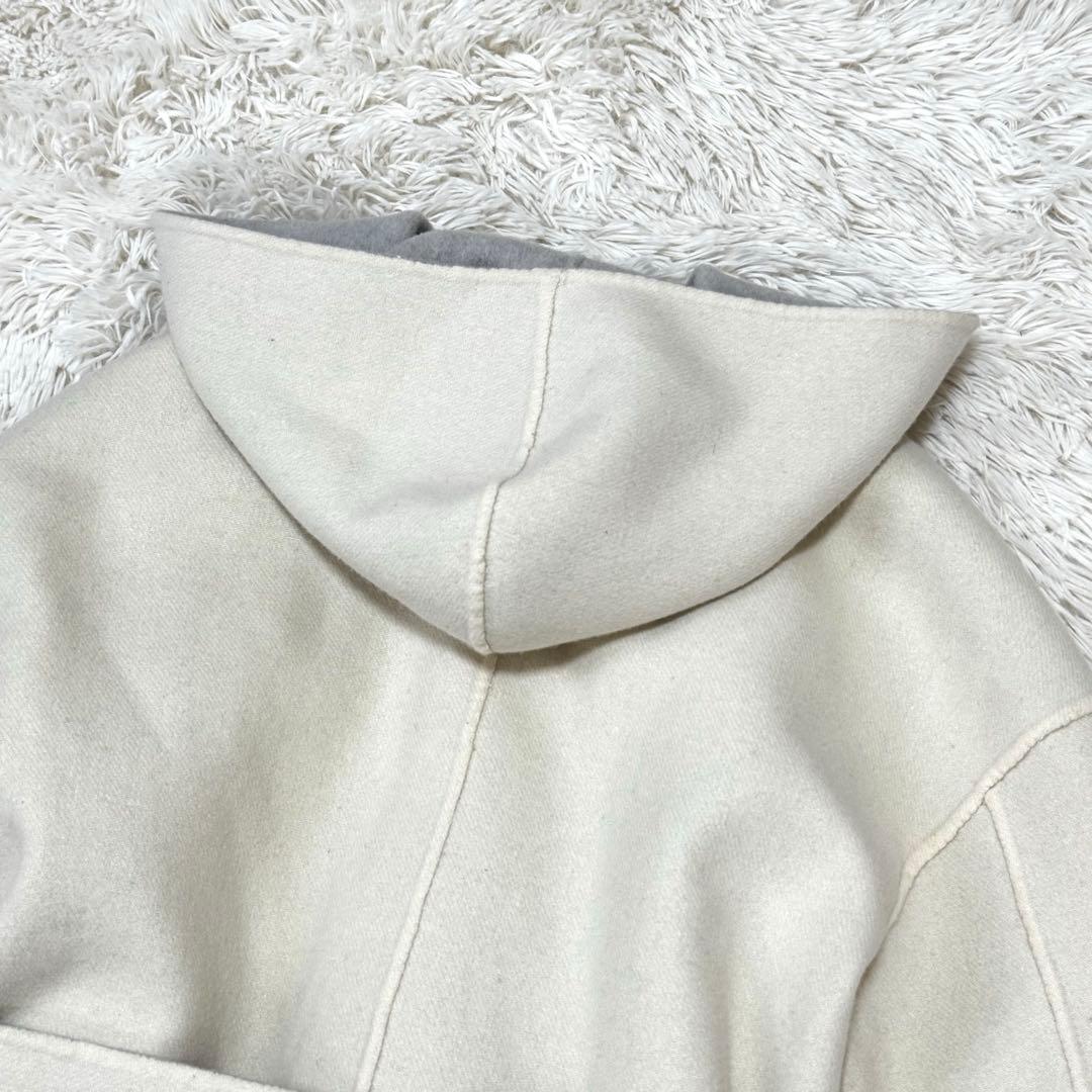 ESTNATION エストネーション ウールコート リバーシブル フード付 36