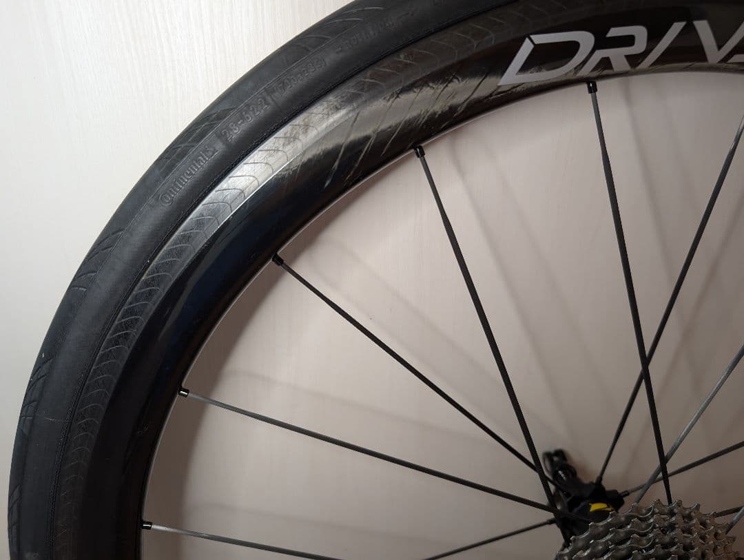 「美品」ELITEWHEELS　DRIVE　40V　クリンチャー「リアのみ」