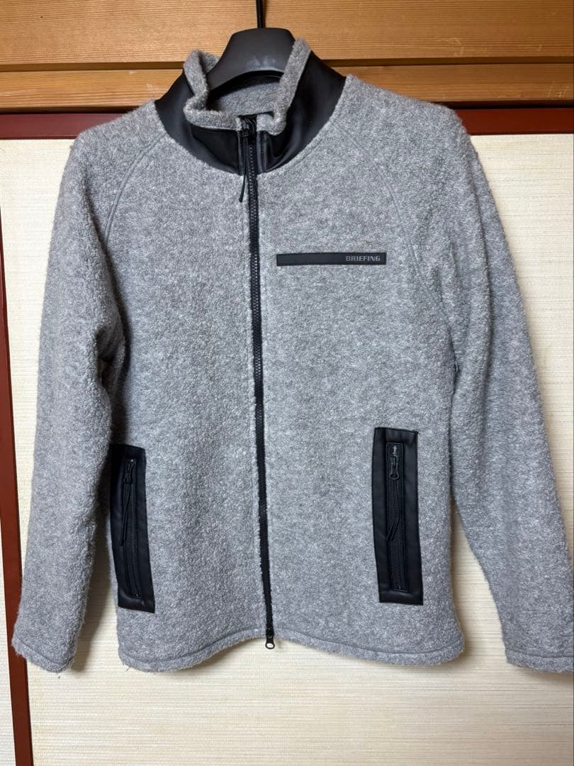 ブリーフィング ウール　ボア　ブルゾン　ジャケット 定価47,300円