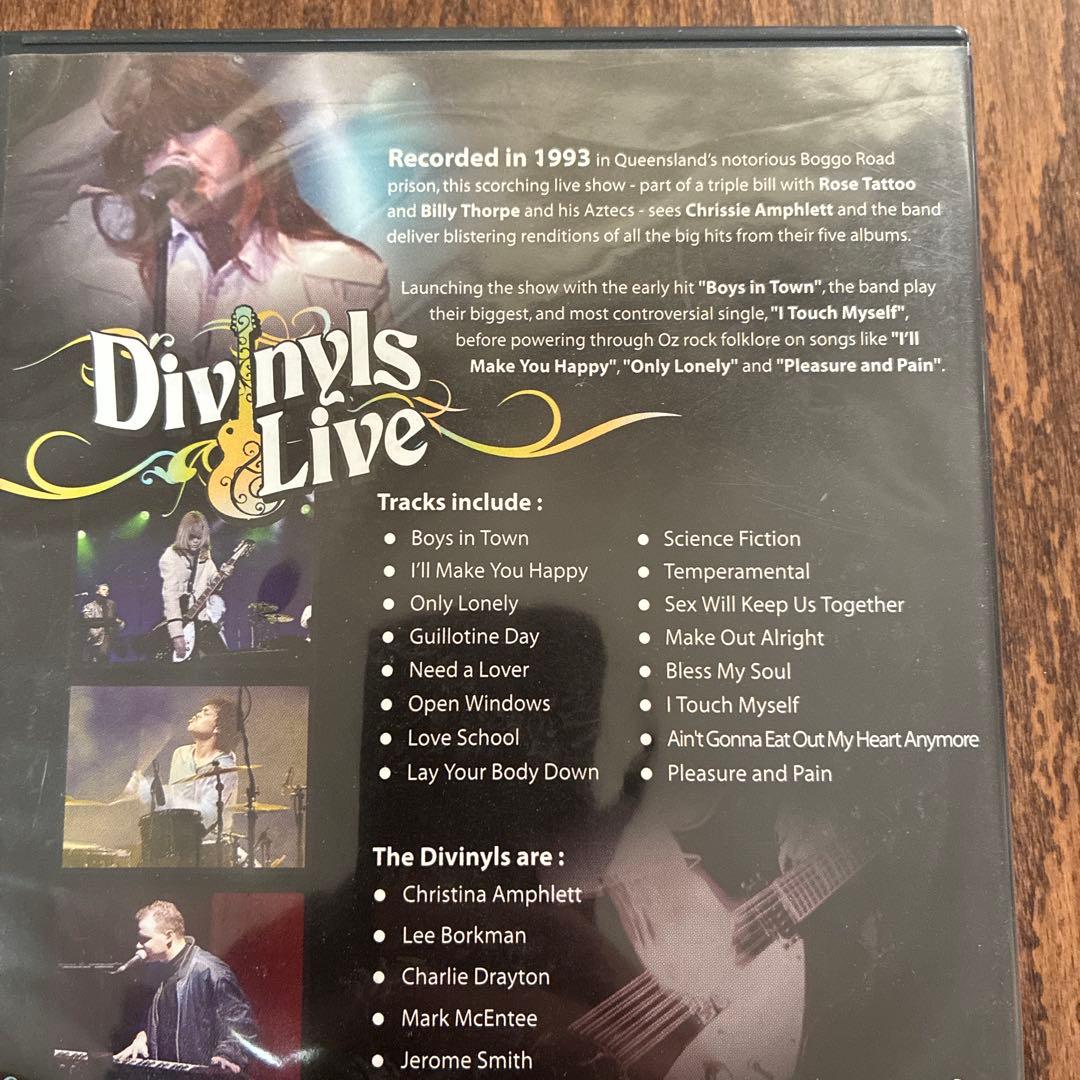 レア⭐︎Divinyls Live DVD 1993年収録　ディヴァインルズ