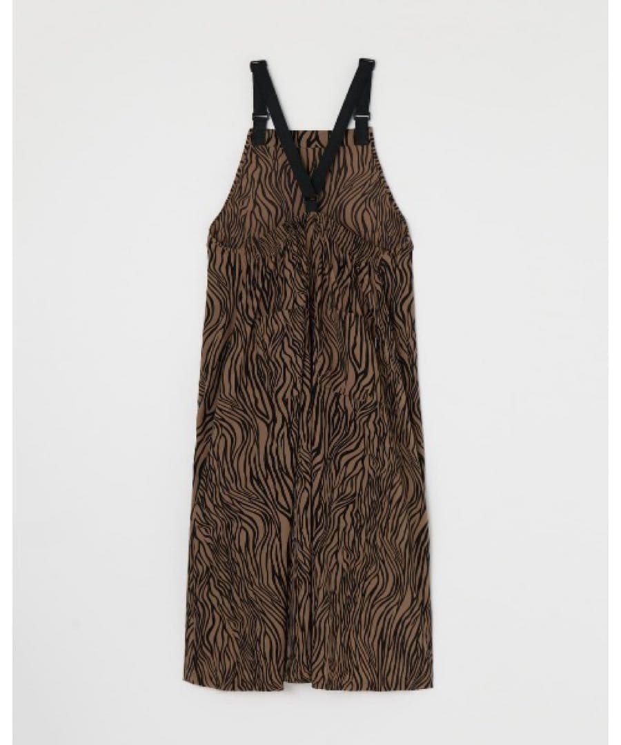 新品　サウザンドマイル THOUSAND MILE サロペットスカート　ゼブラ