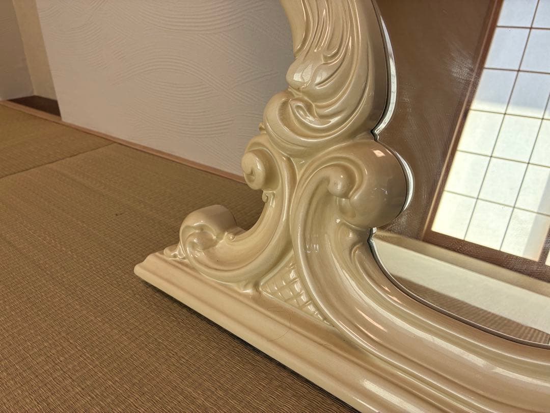 イタリア製　アンティーク調　サンタレッリ　フローレンス　ミラー