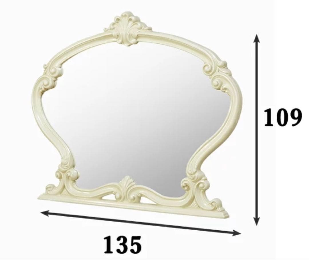 イタリア製　アンティーク調　サンタレッリ　フローレンス　ミラー