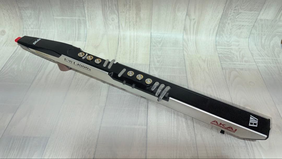AKAI EWI 4000S ウィンドシンセサイザー　新品マウスピース赤交換