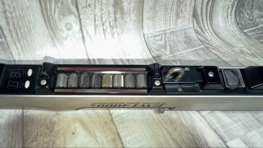 AKAI EWI 4000S ウィンドシンセサイザー　新品マウスピース赤交換