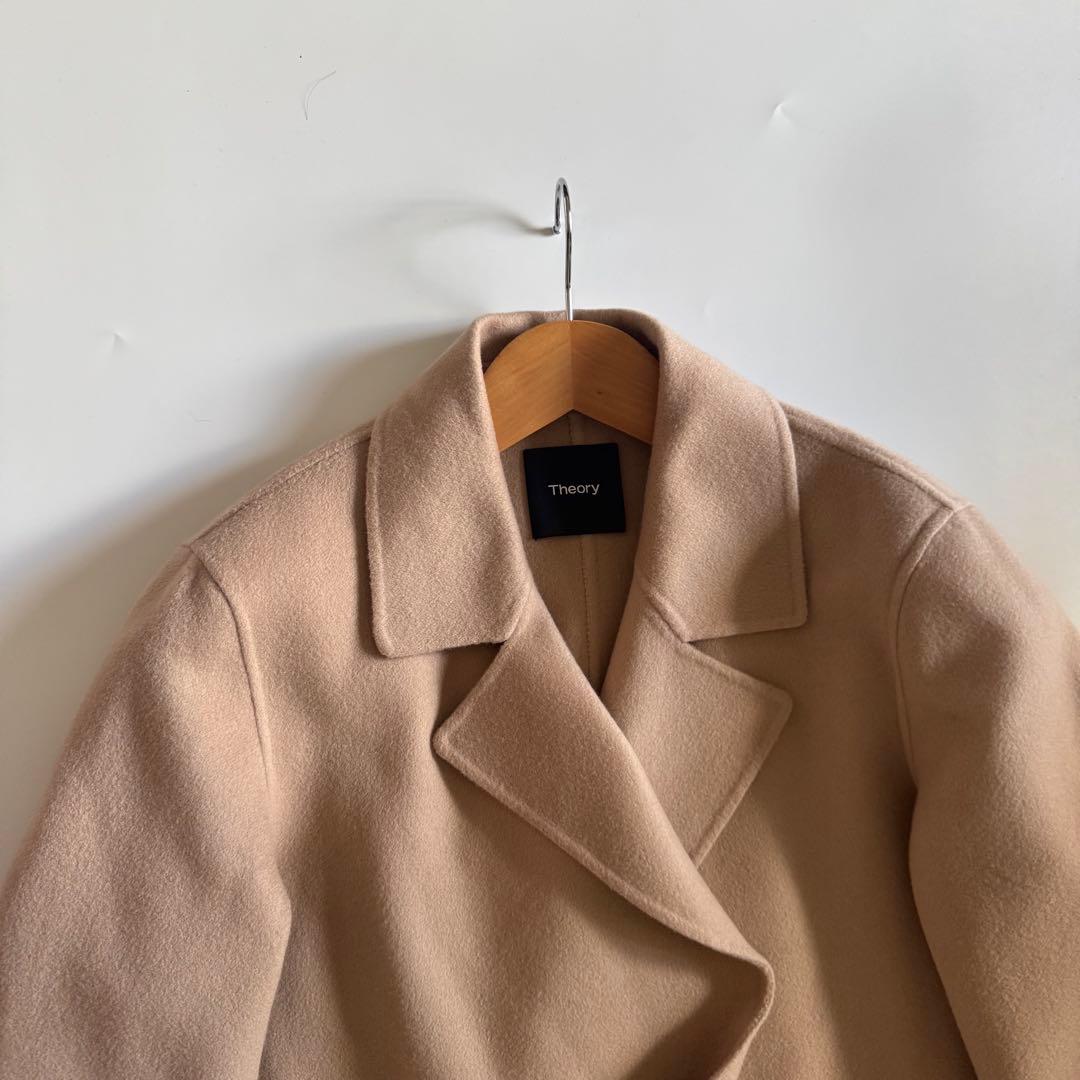 Theory Luxe New Divide Clairene リバー　コート