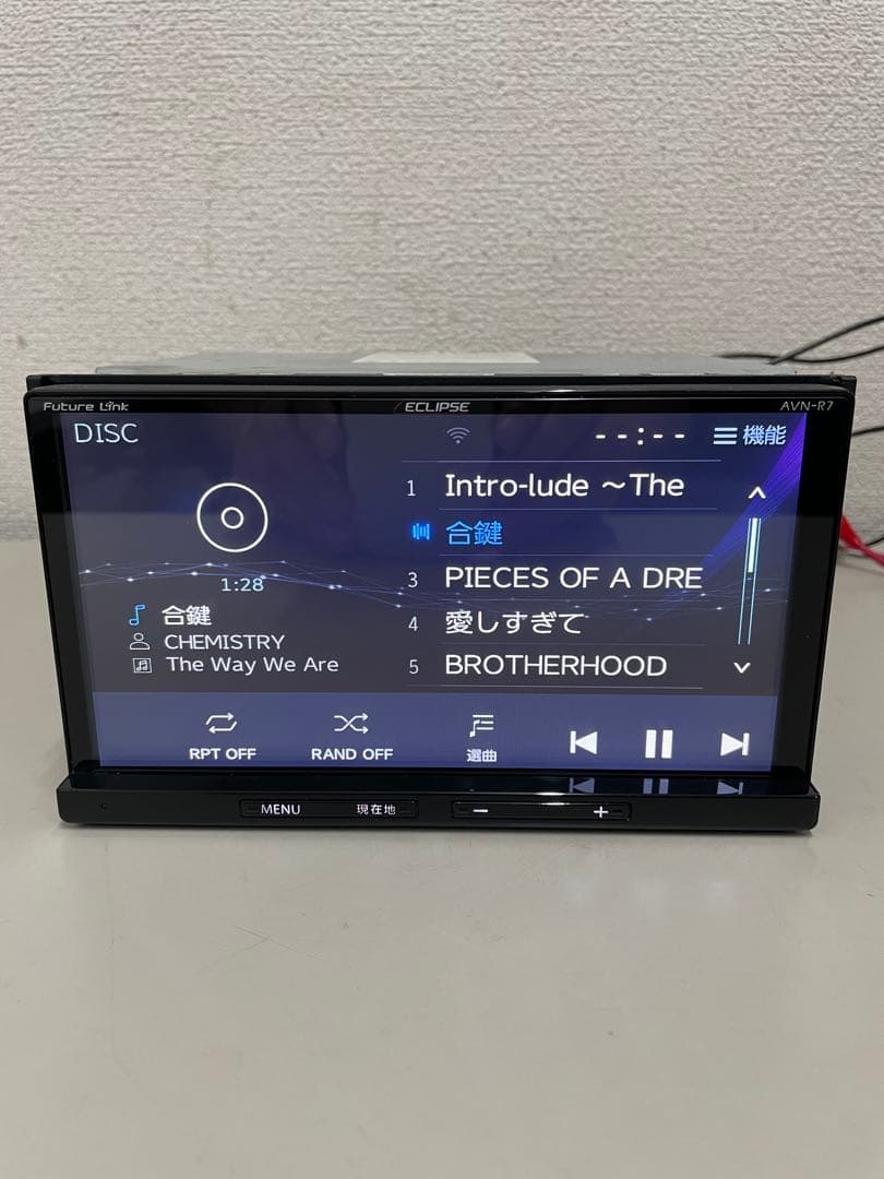 イクリプス◇AVN-R7◇フルセグ/CD/DVD/BT/SD