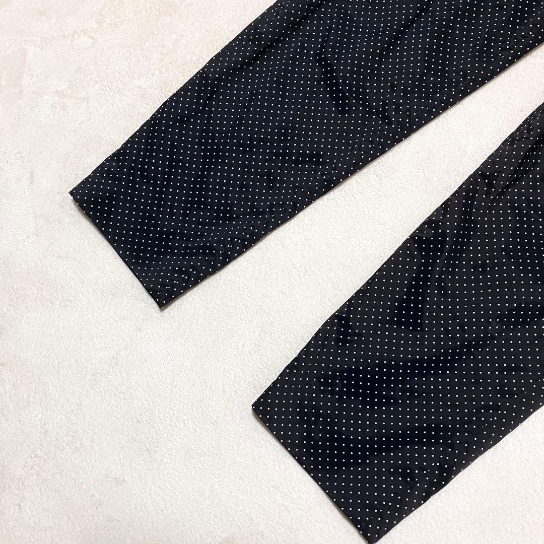 希少✨セリーヌ CELINE フィービー期 ベルト付き ドット パンツ ブラック