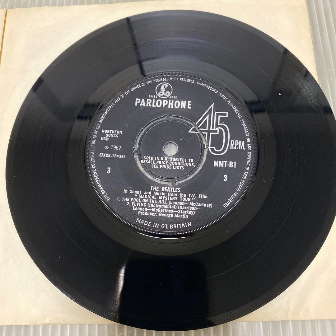 EP2枚組　ビートルズ　マジカルミステリーツアー　UK盤モノラル　歌詞カードなし