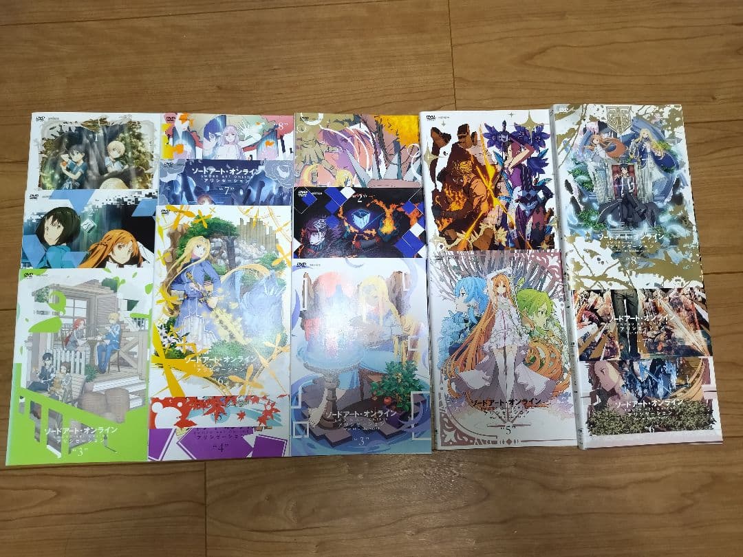 ソードアート・オンライン アリシゼーション　1期＋2期　DVD 16枚　全巻