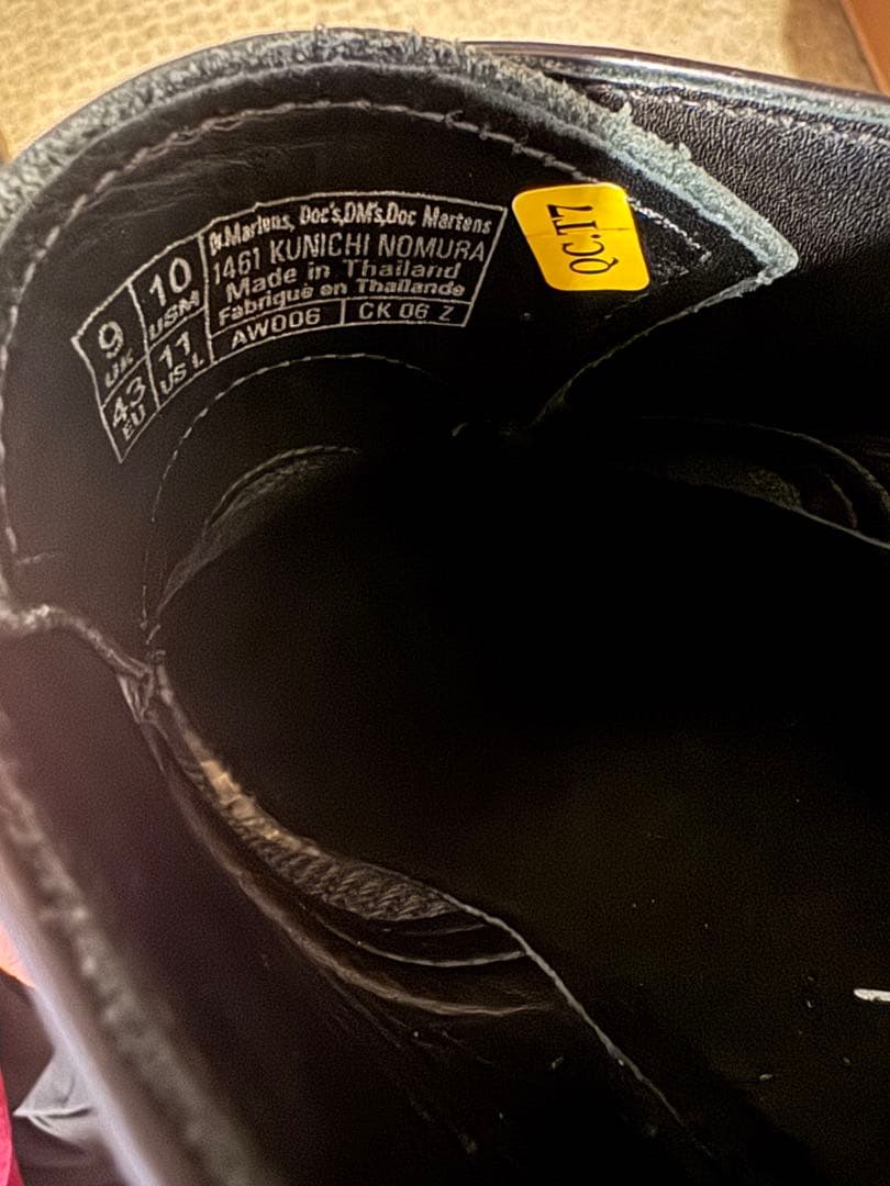 TRIPSTER × Dr.Martens 1461 3 Hole 野村訓市