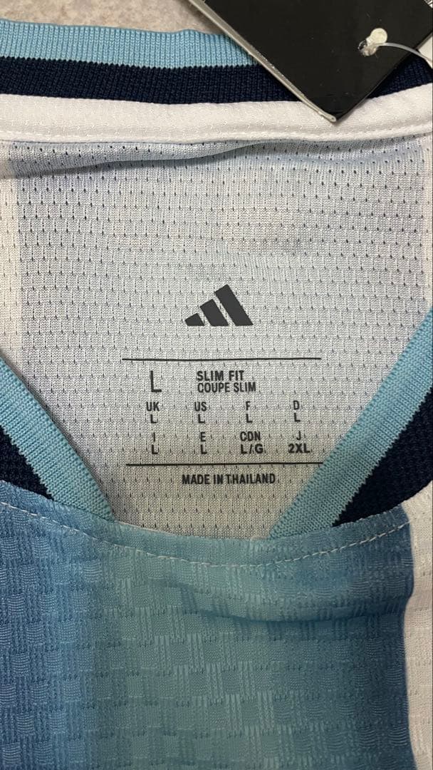 adidas アルゼンチン代表 2022 ワールドカップジャージ