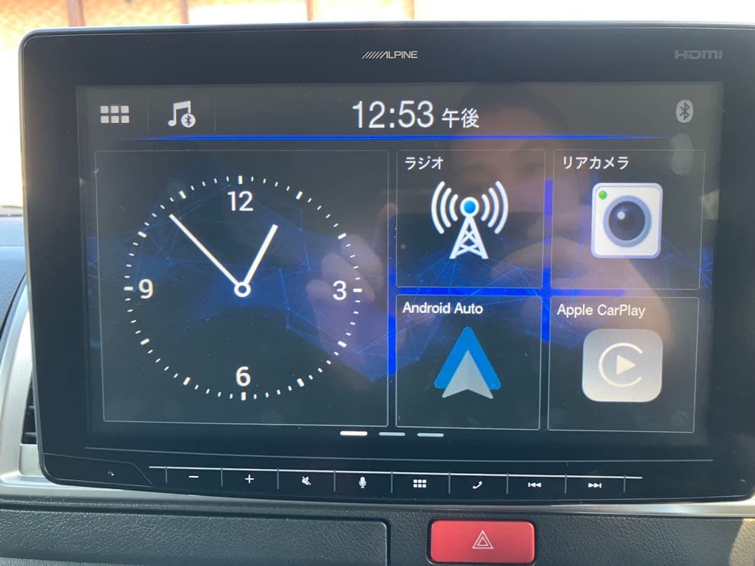 ライスクラッカーALPINE カーナビ Bluetooth Audio対応