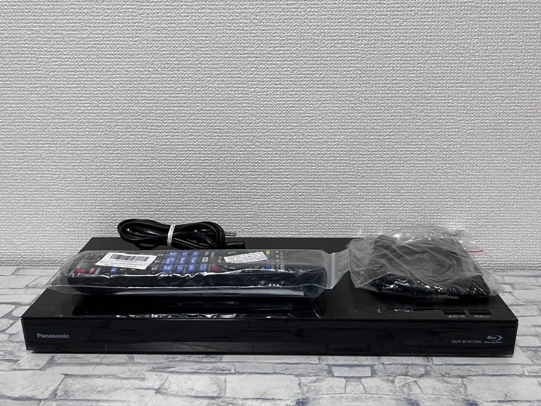 美品　おうちクラウドディーガ　パナソニックBDレコーダー　DMR-BCW1060