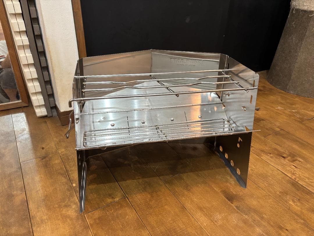 ユニフレーム【薪グリルⅡ 】未使用 組立確認のみ UNIFLAME