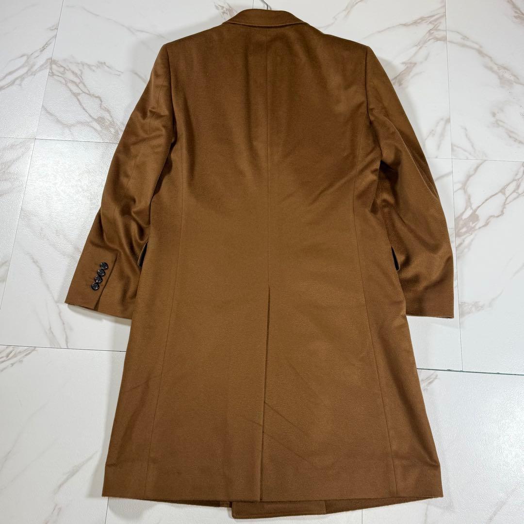 【美品/カシミヤ100%/M】エルメネジルドゼニア チェスターコート ベージュ