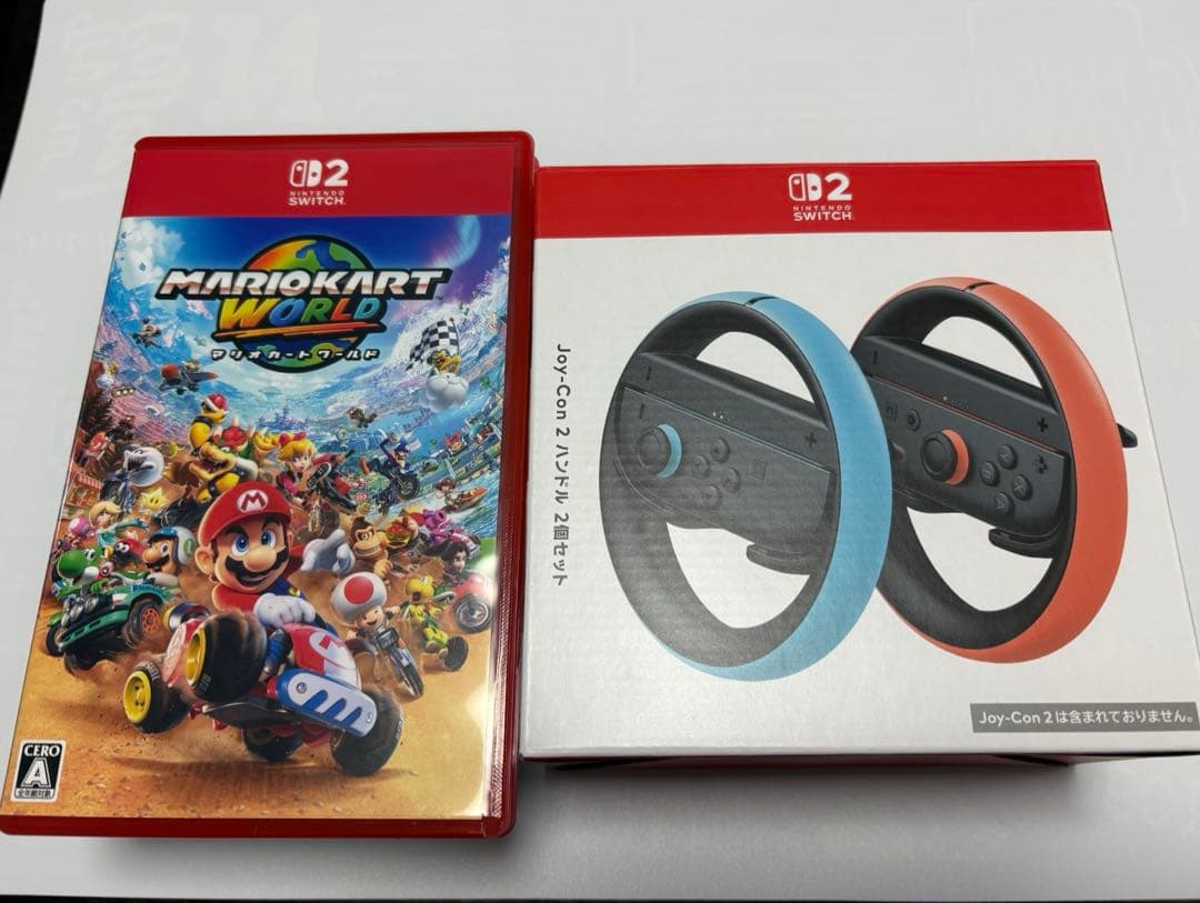 マリオカートワールド+ Joy-Conハンドルセット