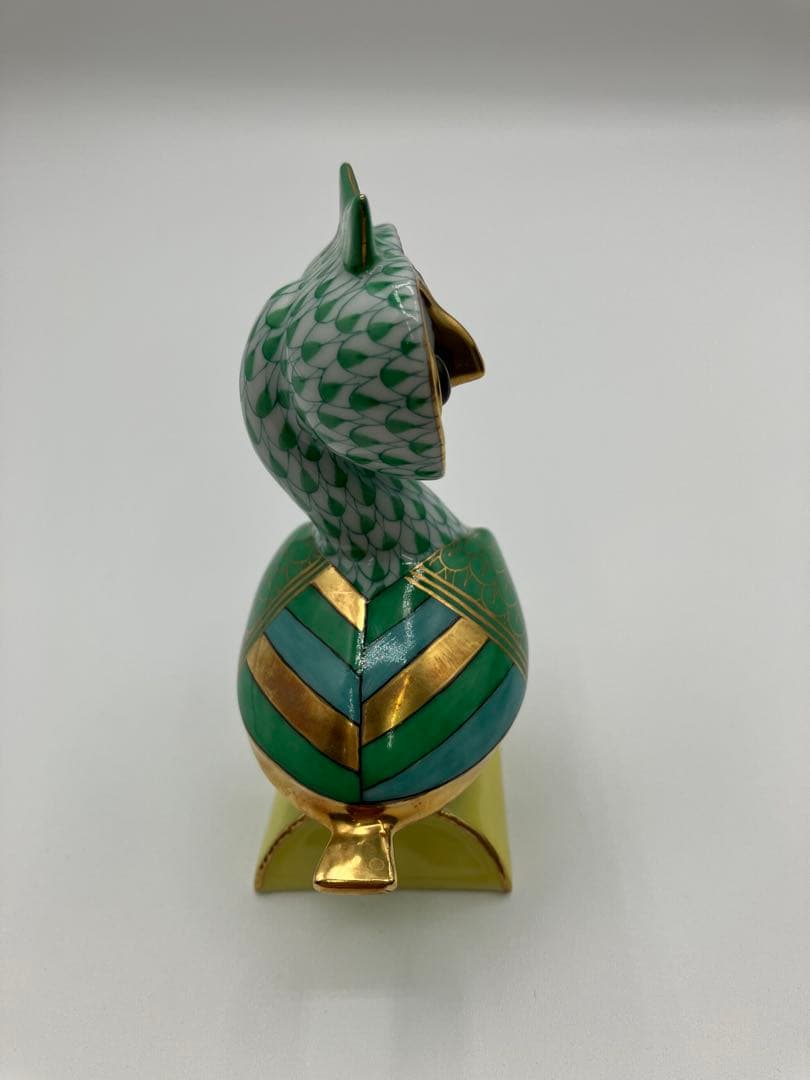 ヘレンド オウル 世界のフクロウ 箱　エルドラード 限定3000体 2桁