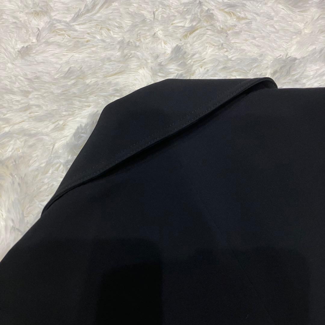 美品✨Theory セオリー ブラック チェスターコート サイズP ベルト付き