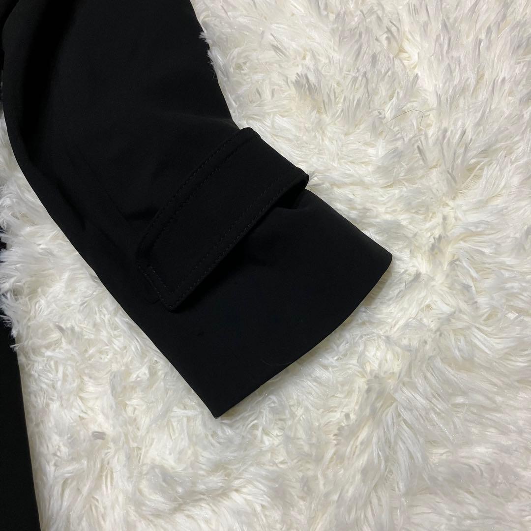 美品✨Theory セオリー ブラック チェスターコート サイズP ベルト付き