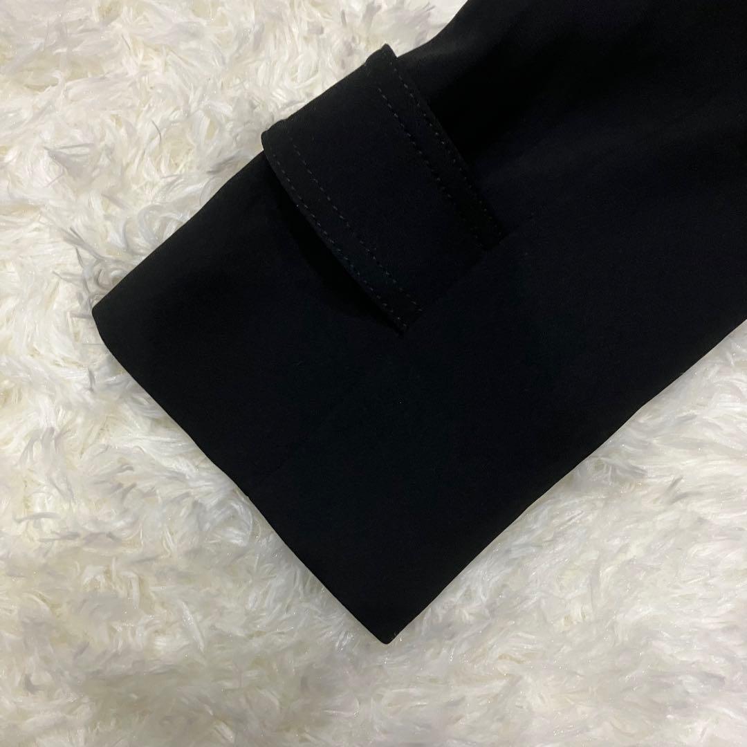 美品✨Theory セオリー ブラック チェスターコート サイズP ベルト付き