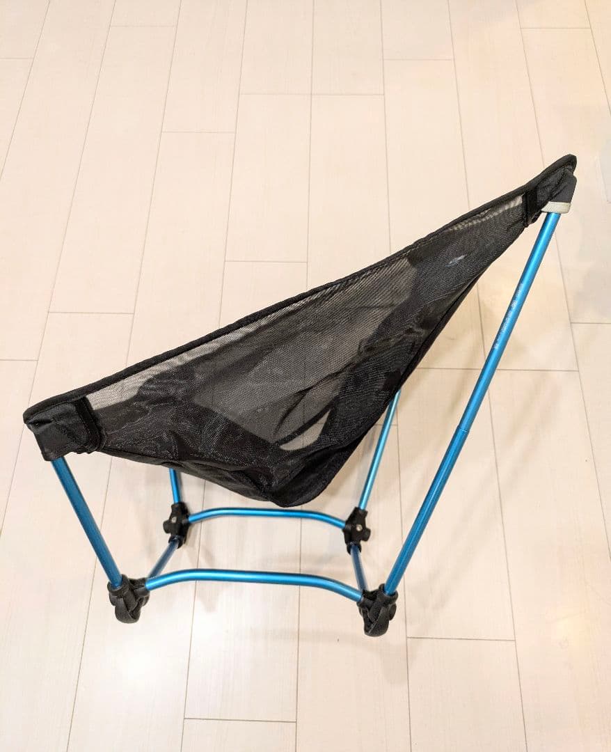 Helinox グラウンドチェア ブラック／庭で1回使用／美品