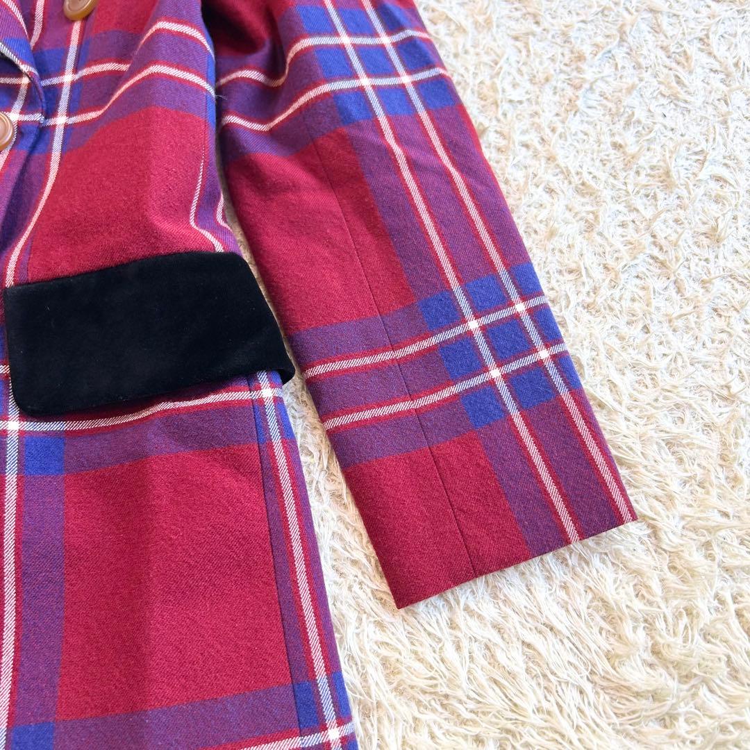 【超希少極美✨️ヴィヴィアンウエストウッド】 タータンチェック ジャケット 赤