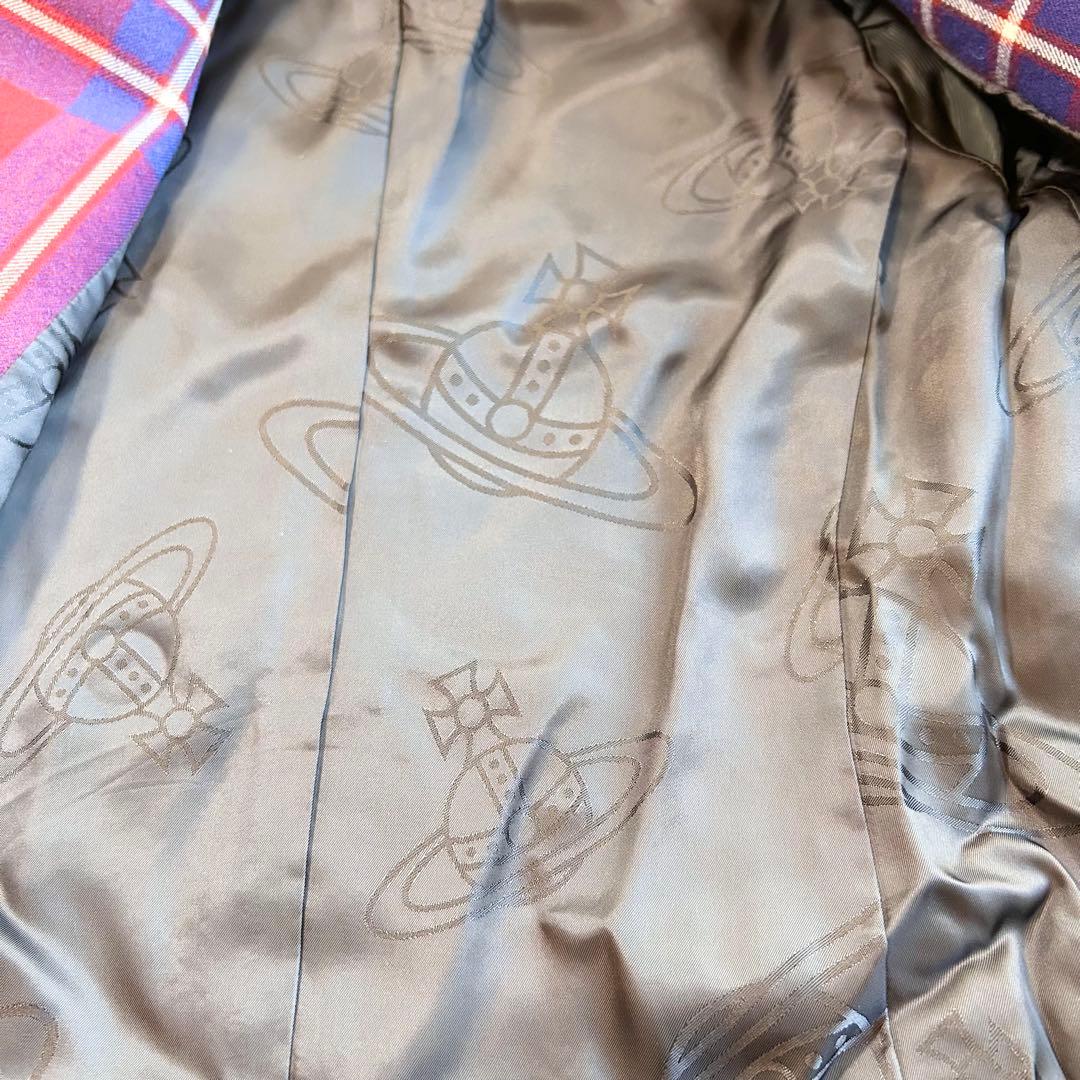 【超希少極美✨️ヴィヴィアンウエストウッド】 タータンチェック ジャケット 赤