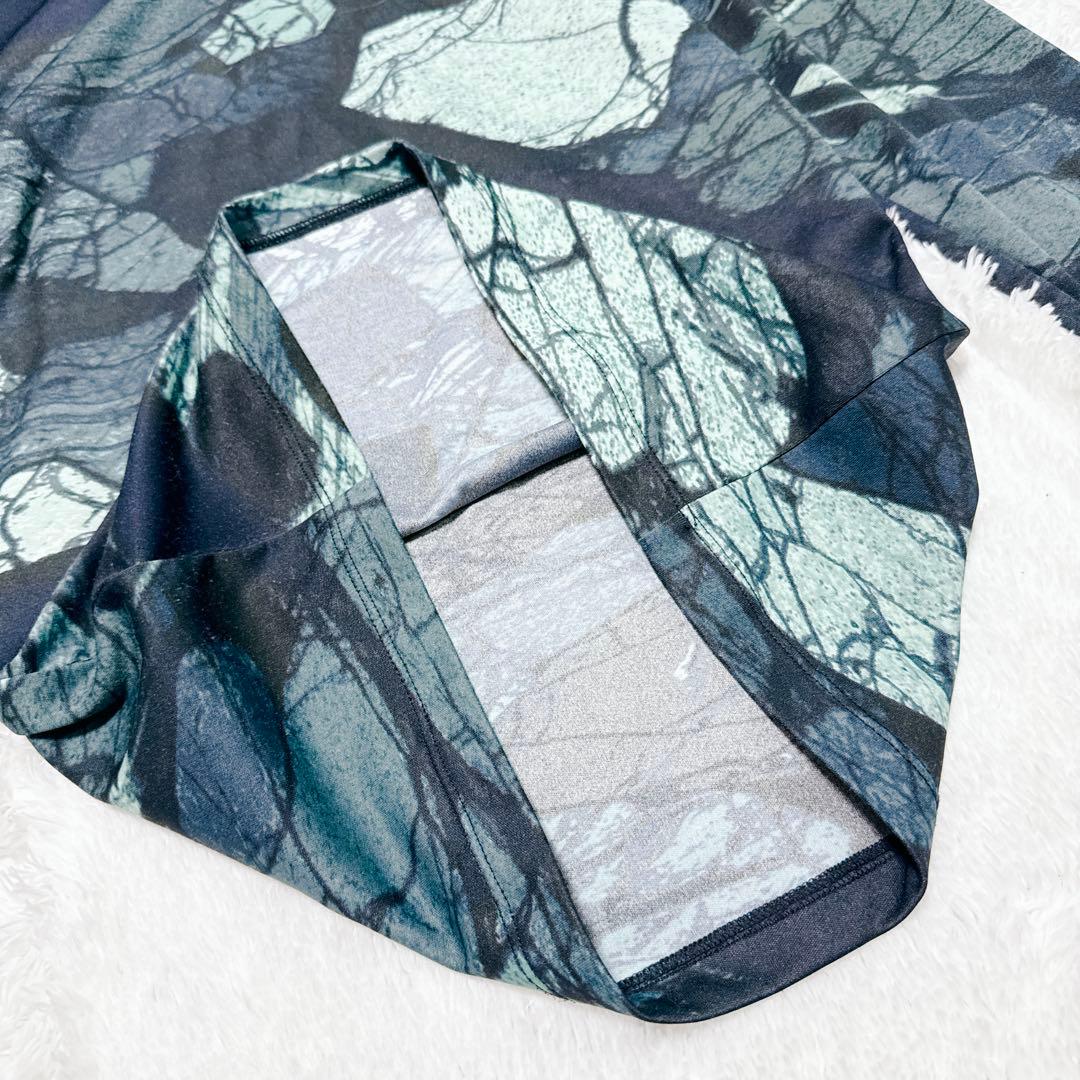 美品 プリーツプリーズ イッセイミヤケ 総柄 トップス ヴィンテージ