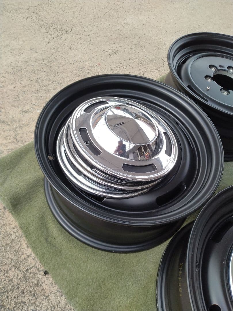 ハイエース16インチ ホイール 　クリムソン ディーン　クロスカントリーブラック