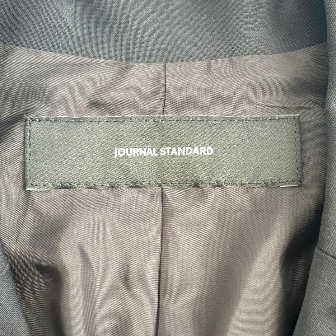 ジャーナルスタンダード ダブル ジャケット 紺ブレ 金ボタン フロント 毛