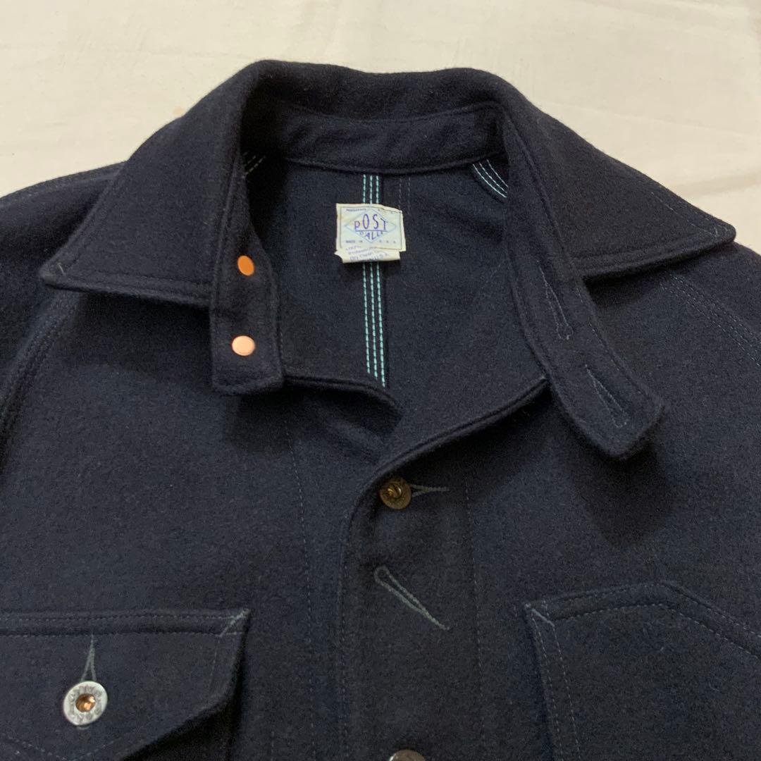 専用A/W ポストオーバーオールズ ウール カバーオール S