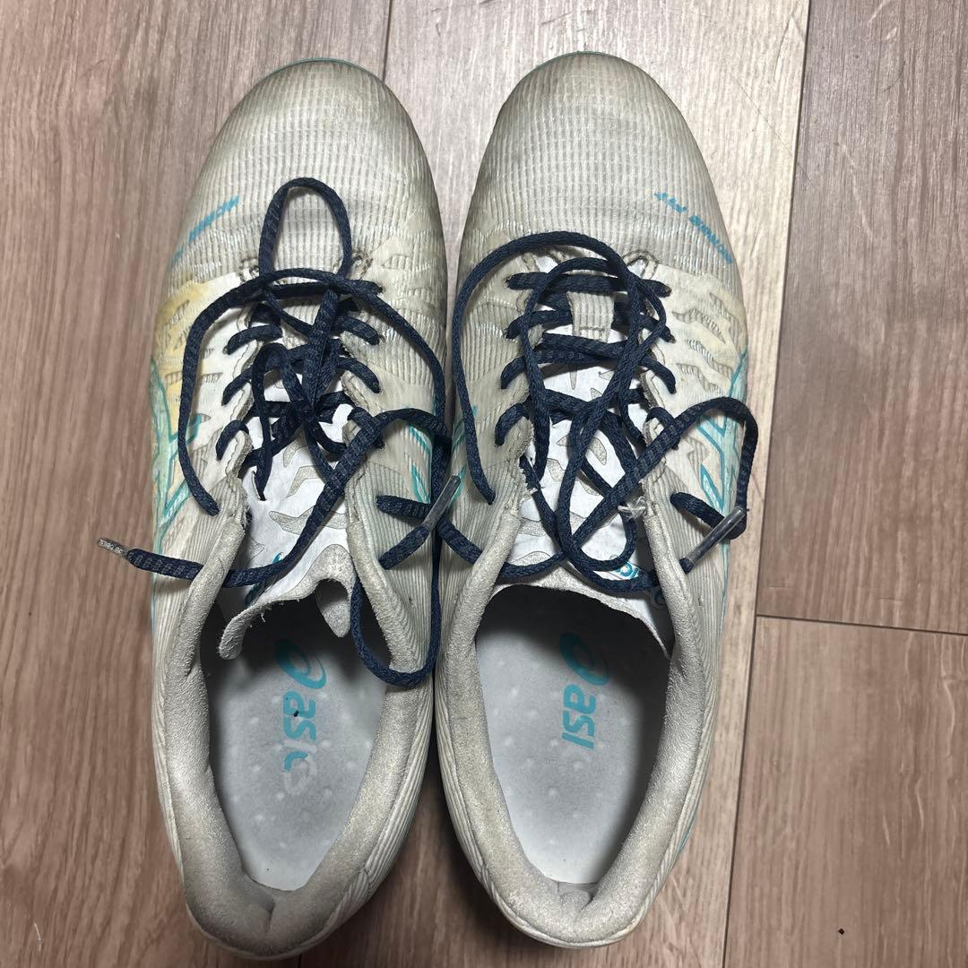 アシックスDSLIGHTACROS 3（ホワイトxグリーン）